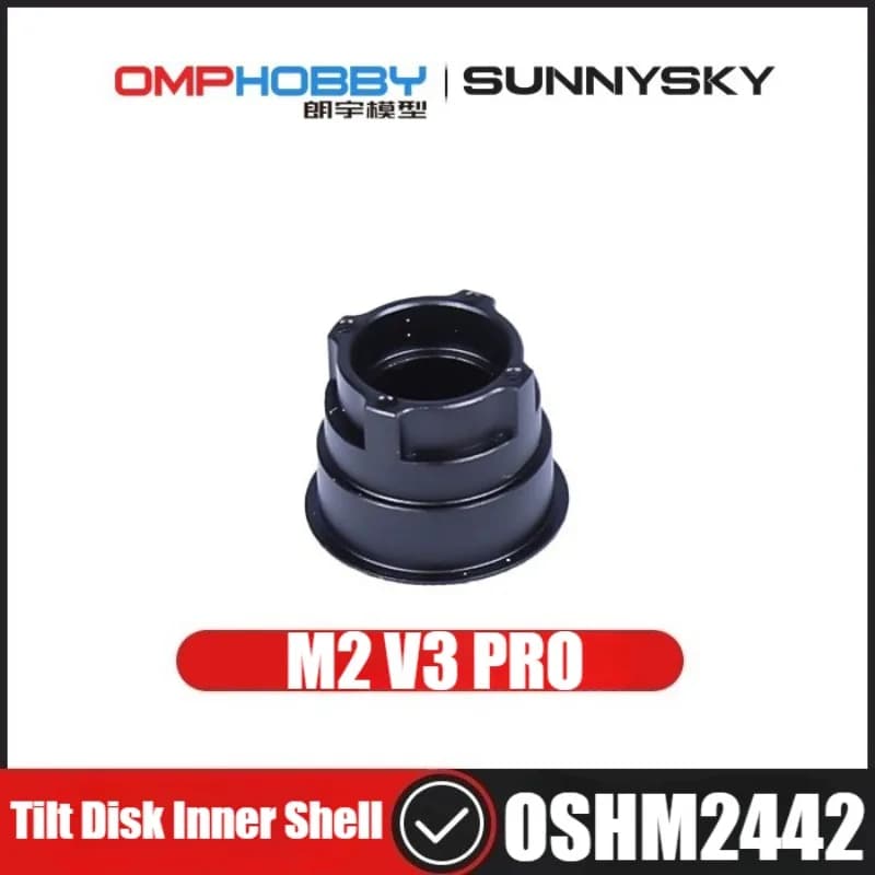 Parti dell'elicottero OMPHOBBY M2 V3 PRO RC Guscio interno del disco inclinabile OSHM2442