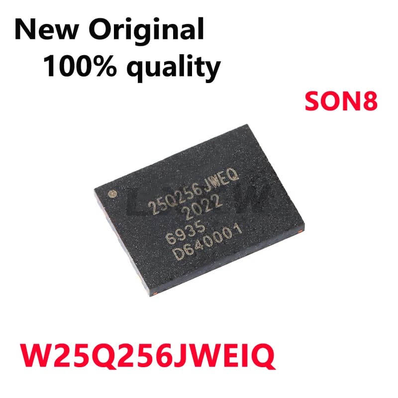 2-5/PCS Nuovo Originale W25Q256JWEIQ W25Q256JWEQ 25Q256JWEQ SON8 256M-bit chip di memoria flash seriale In Magazzino