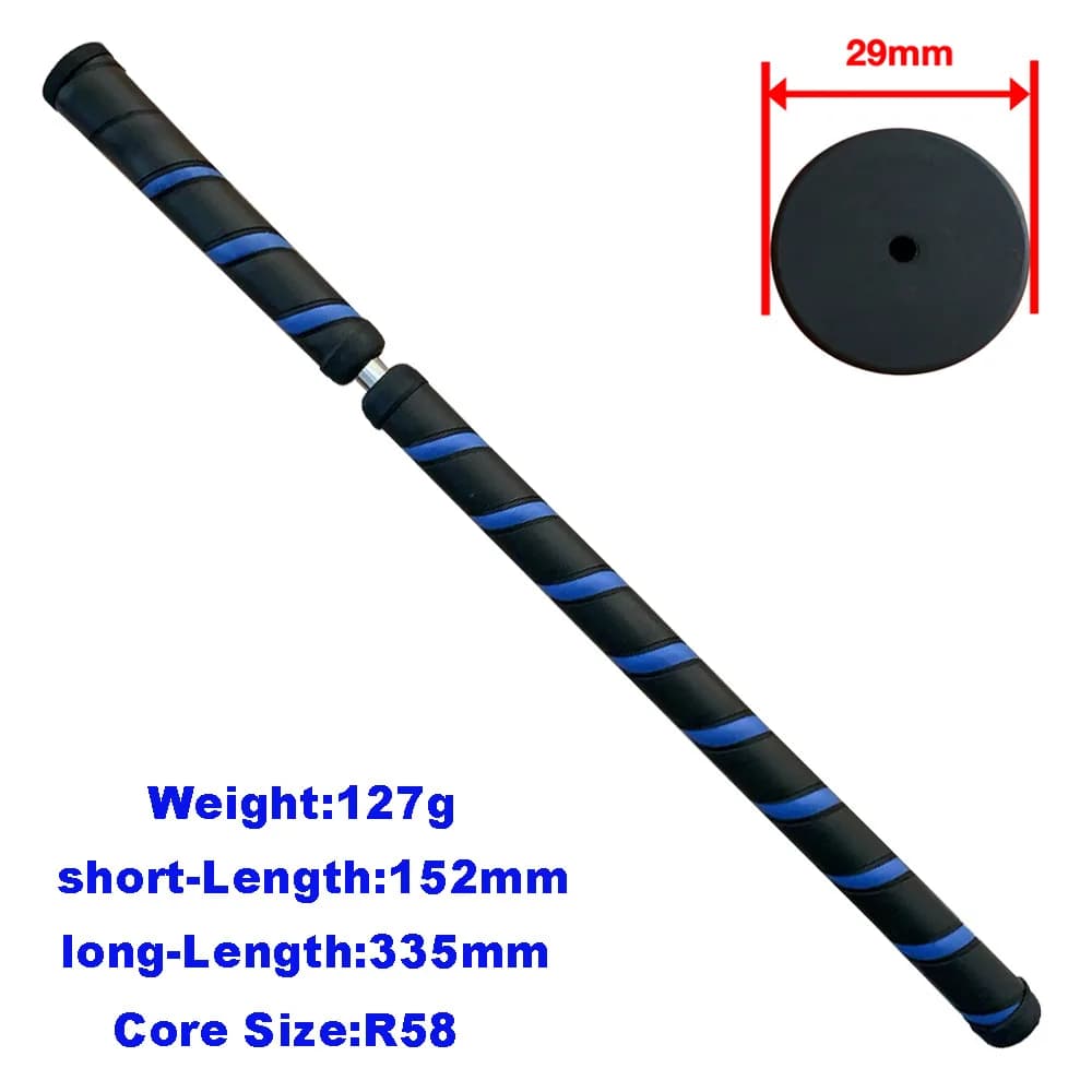 New Two-Piece Belly Putter Grip Shock Absorbing Anti-slip Golf Club Putter Replacement Grip