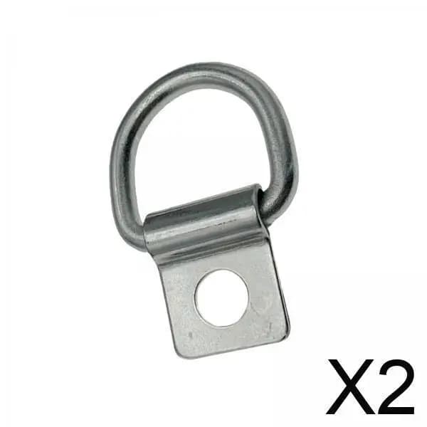 Gancio di sicurezza in ferro zincato con anello di ancoraggio per ancoraggio D Loop per la stabilità del carico del camion del rimorchio della chiusura della barca