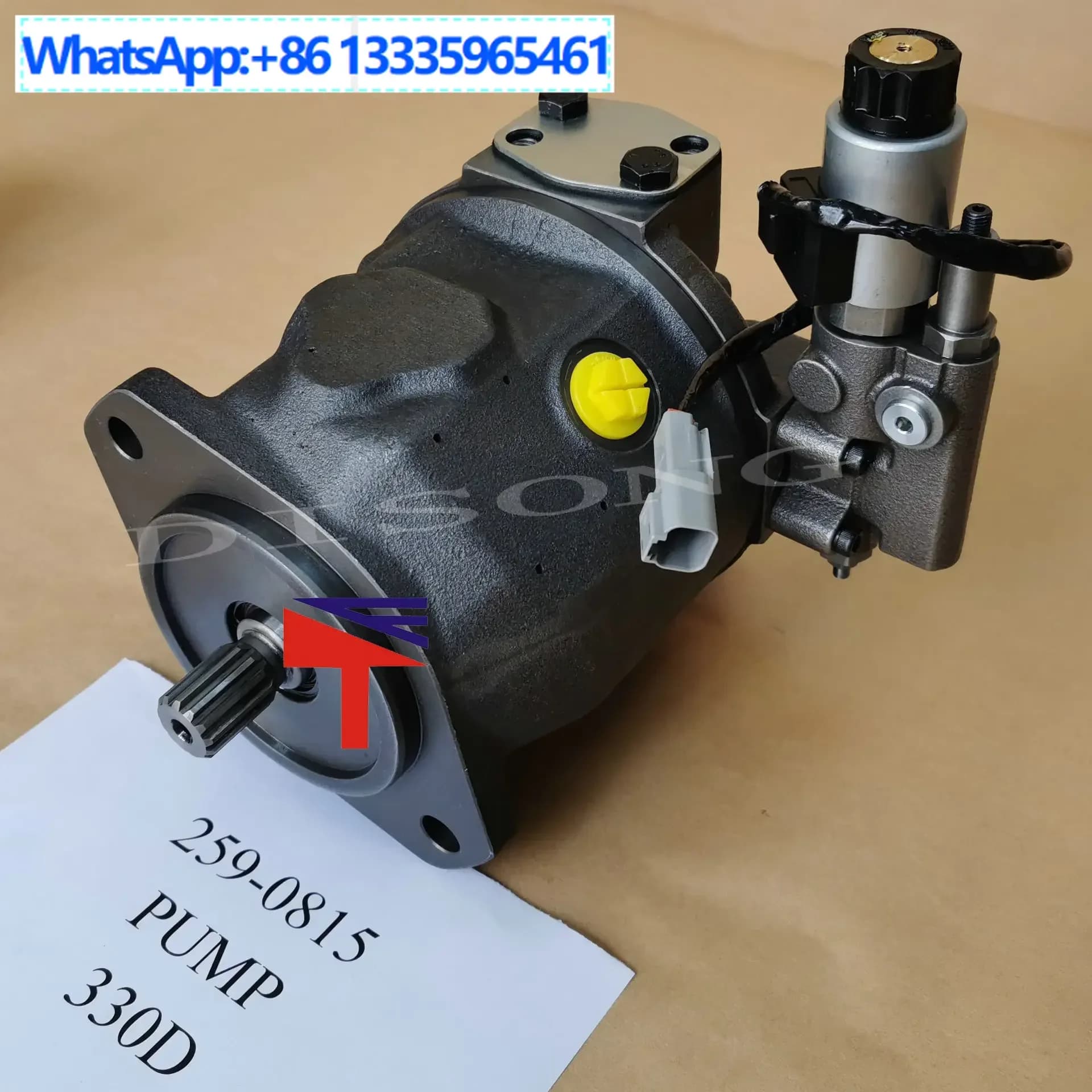 Motore del ventilatore 259-0815 per escavatore CAT330D