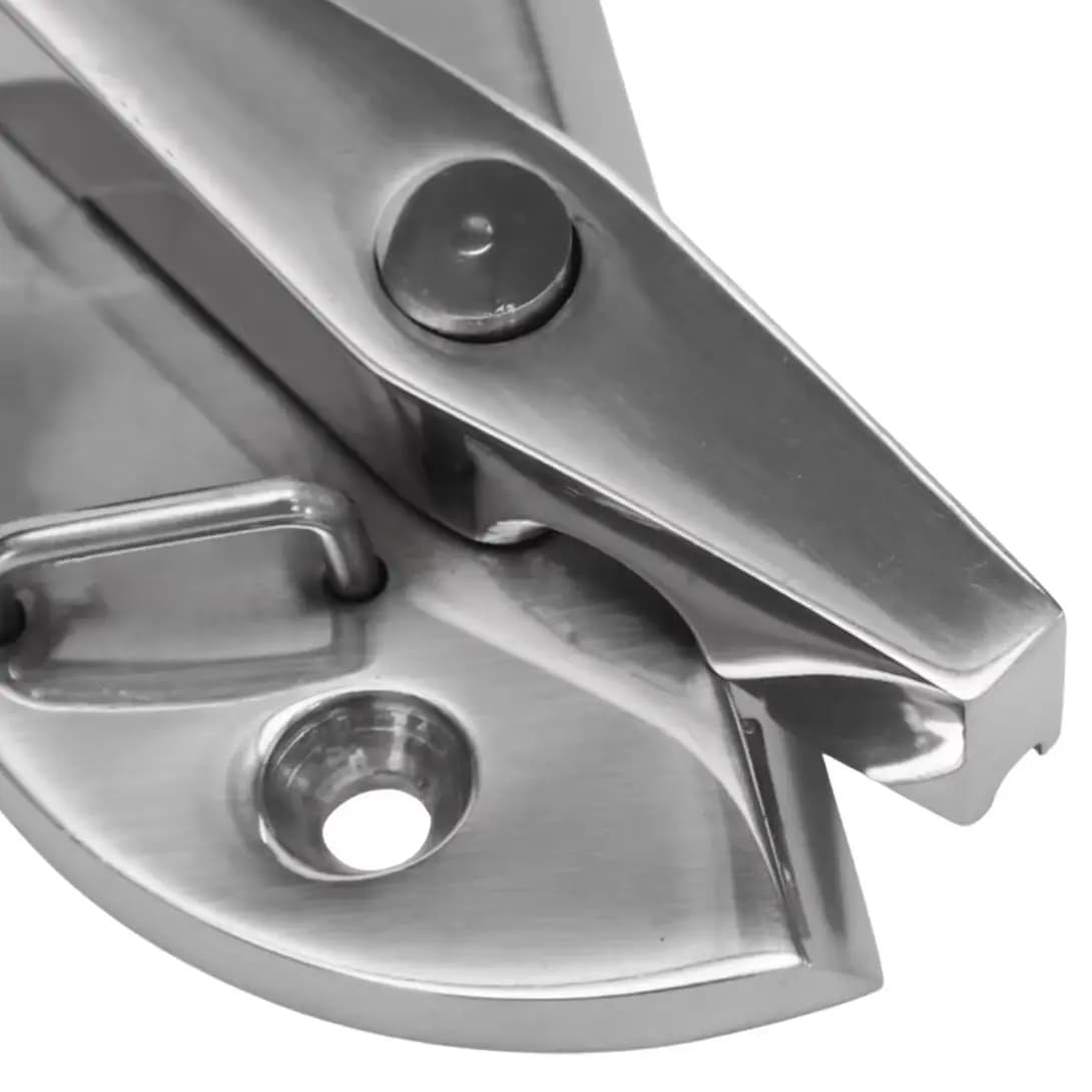 Stainless Steel Round Twisting Locking Boat Door Catch Latch For Marine Hatches Bait Well Lid Cabinet Hardware