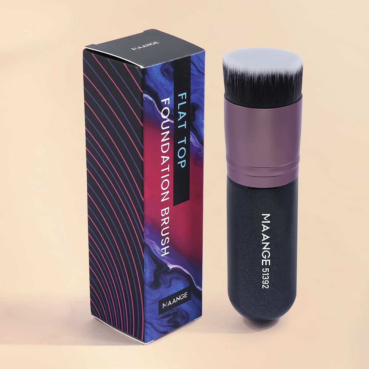 MAANGE 1 pz foundation brush makeup powder concealer round soft plate for liquid cream brush cosmetic beauty tool