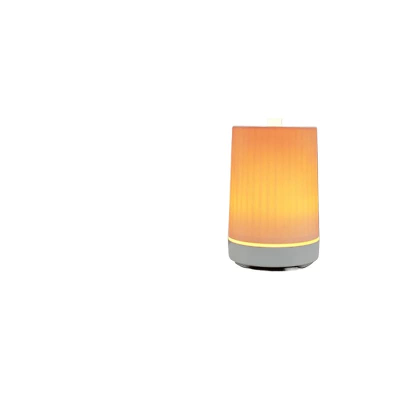 Umidificatore ad ultrasuoni per uso domestico creativo con venature del legno Luce notturna per diffusore da tavolo con nebbia transfrontaliera