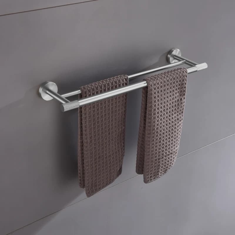 304 Stainless Steel Brushed Nickel Wall Mount Towel Rack Towel Bar Towel Ring Paper Holder Toilet Brush Bathroom Accessories