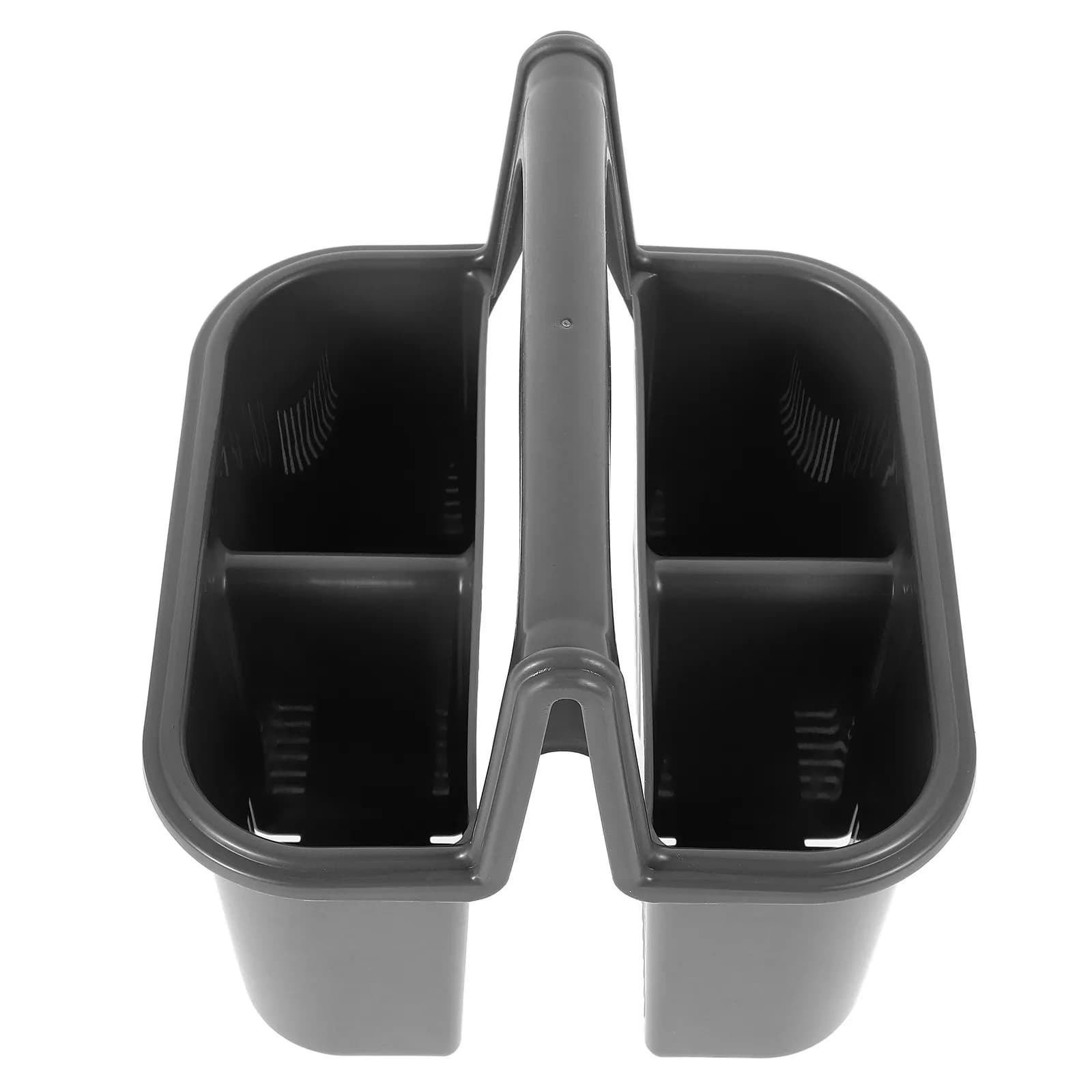 Kitchen Knife Fork Storage Rack Multifunctional Plastic Utensil Organizer Ventilation Draining Countertop Spoon Holder
