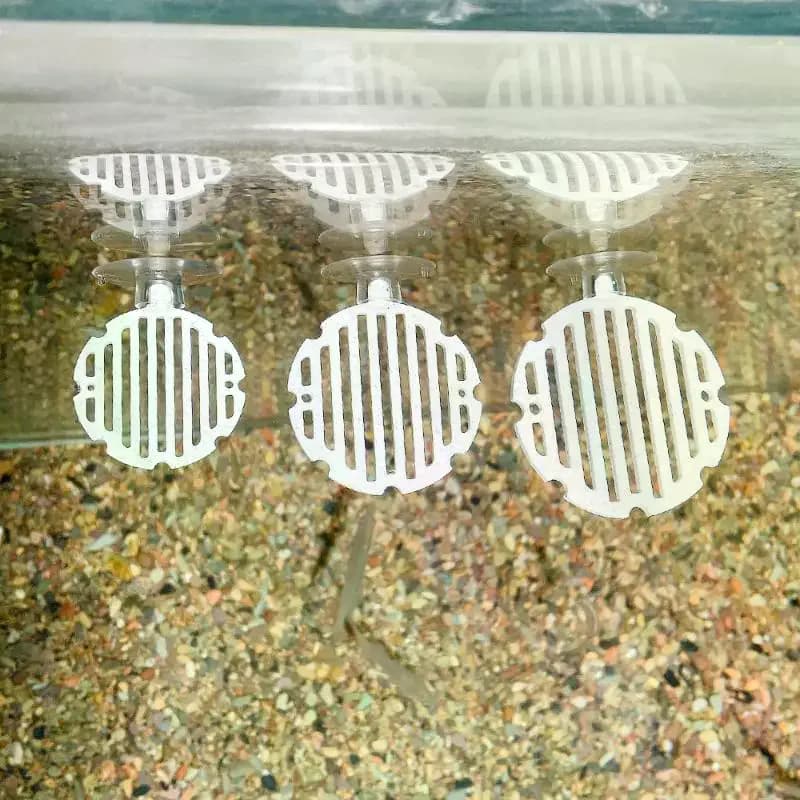 Plastic Fish Tank Aquarium Artificial Grid Betta Fish Rest Spawning Ornamental Plant Betta Fish Play Relax Hide Leaf