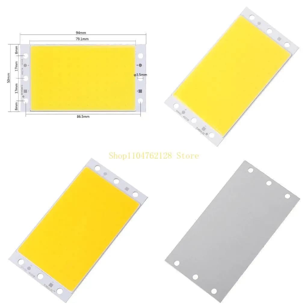 94x50mm COB Panel Light DC12-24V LED Strip Lamp 15W High-brightness LED best sale