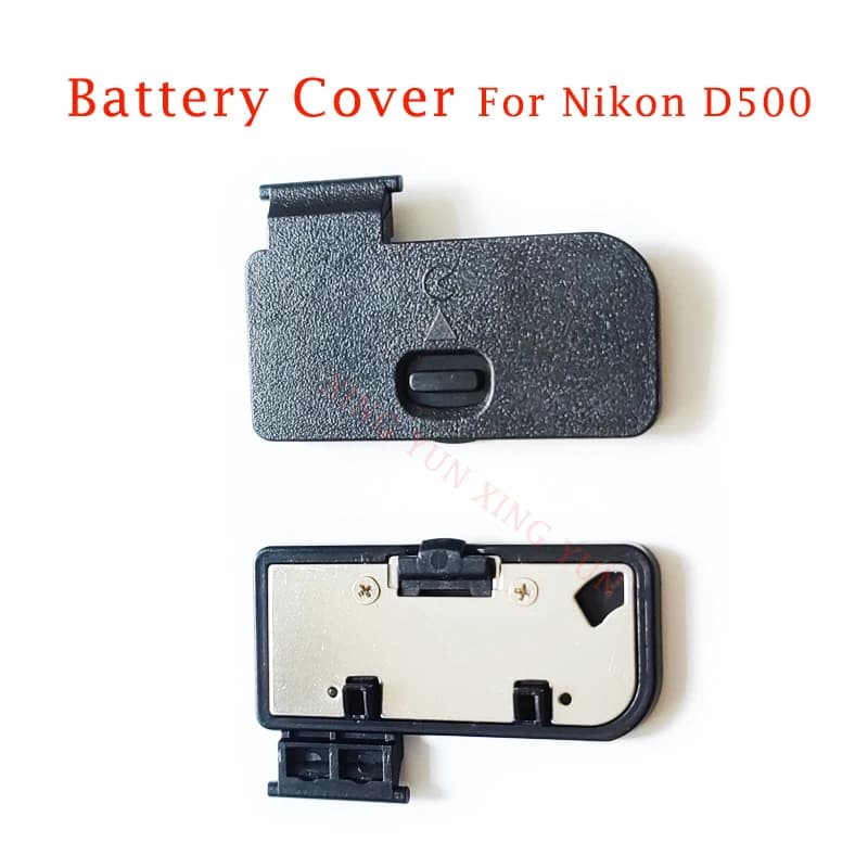 1 PZ NUOVO Tappo di copertura del coperchio dello sportello della batteria per Nikon D500 Parte di riparazione della fotocamera del coperchio della batteria digitale