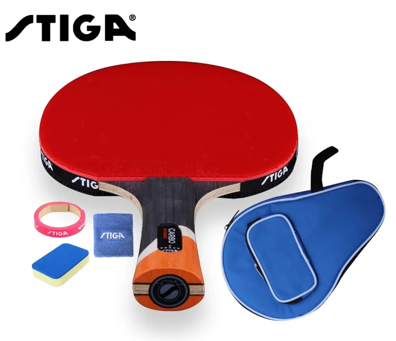 Racchetta da ping pong originale Stiga 6 stelle Ddouble Brufoli-in gomma Ping Pong Racchetta tenis de mesa ping pong con coperchio