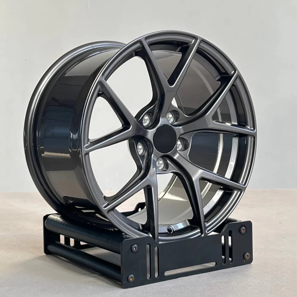 Ruote forgiate per caricabatterie SRT LD 5x115 20 21 Cerchi da 22 pollici 9.5J 10J 11J Ruote per auto muscolari Nero lucido