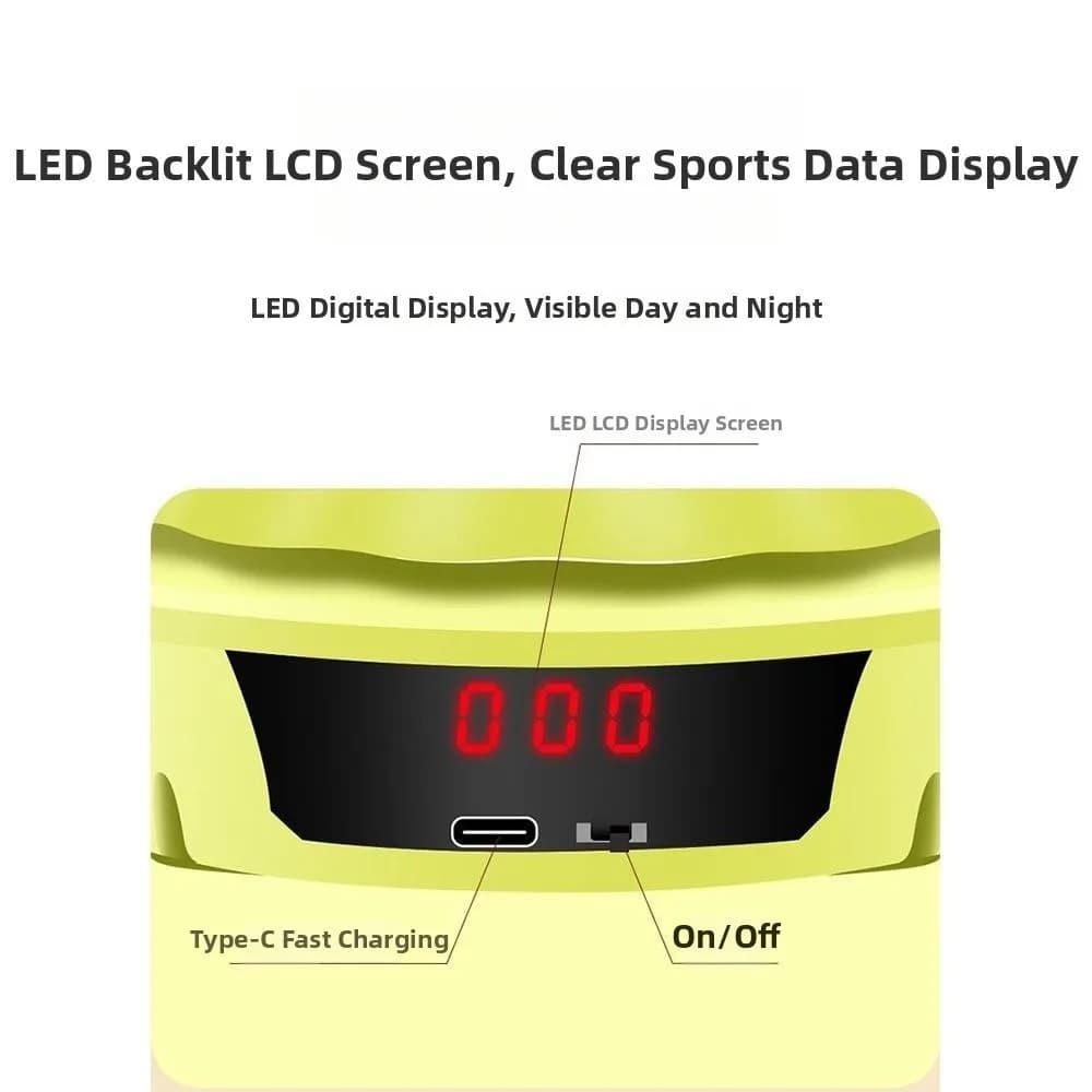 Remote Control Smart Skipping Machine Adjustable Speed Automatic Counting Automatic Jump Rope Dense Structure LED Display