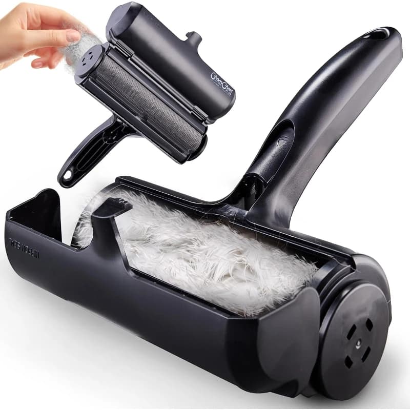 Roller Pet Hair Remover Reusable Lint Roller for Cat Dog Hair on Furniture Couch Carpet Car Rugs Bedding Portable EcoFriendly