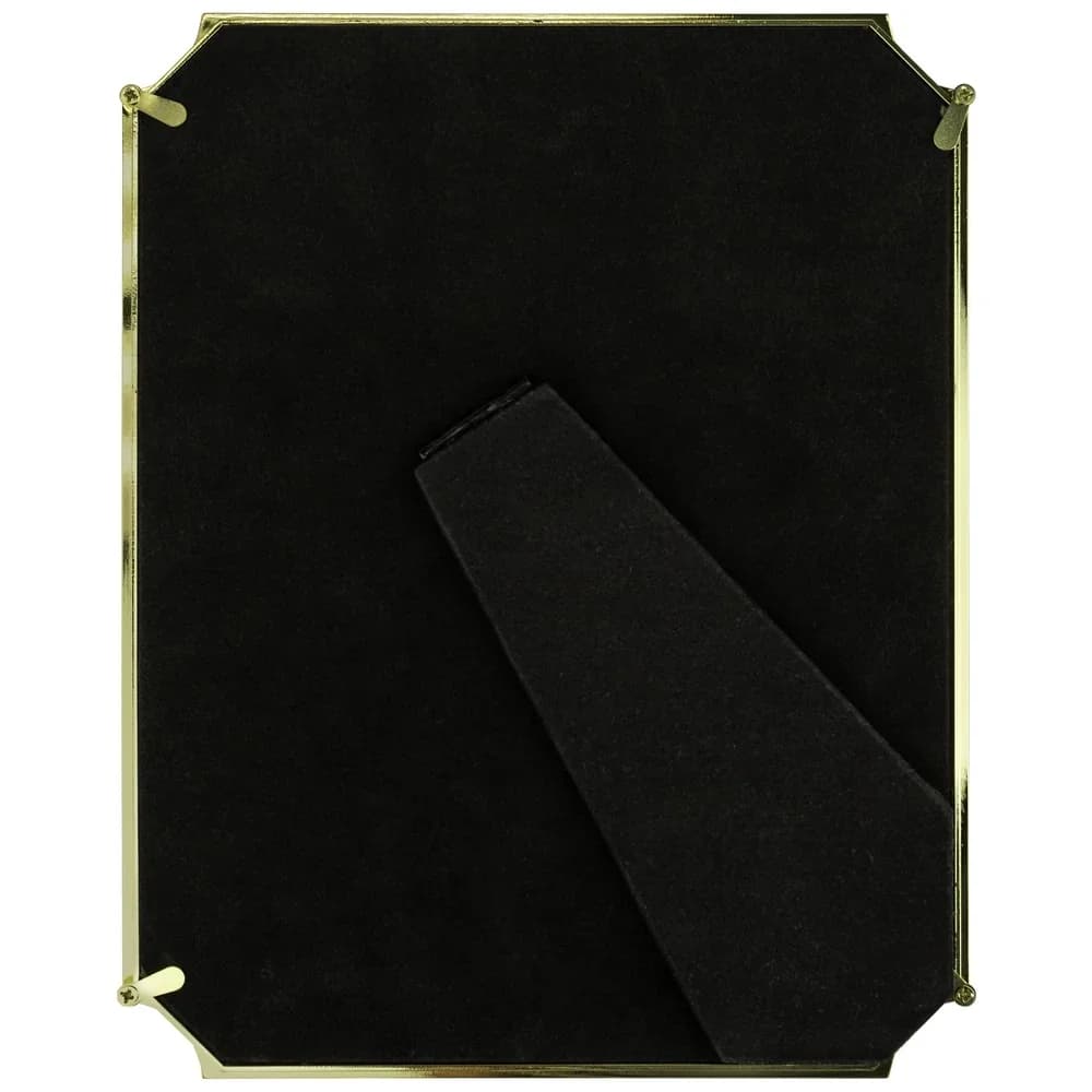 Decorated Golden Frame 6x8 4x6 Photo Table Display Elegant Design Home Office Decorations