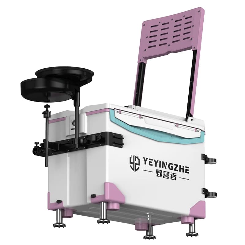 Fishing Supplies Complete box for multifunction equipment with lifting legs and fishing box with wheel with fishing gear equipment with seat