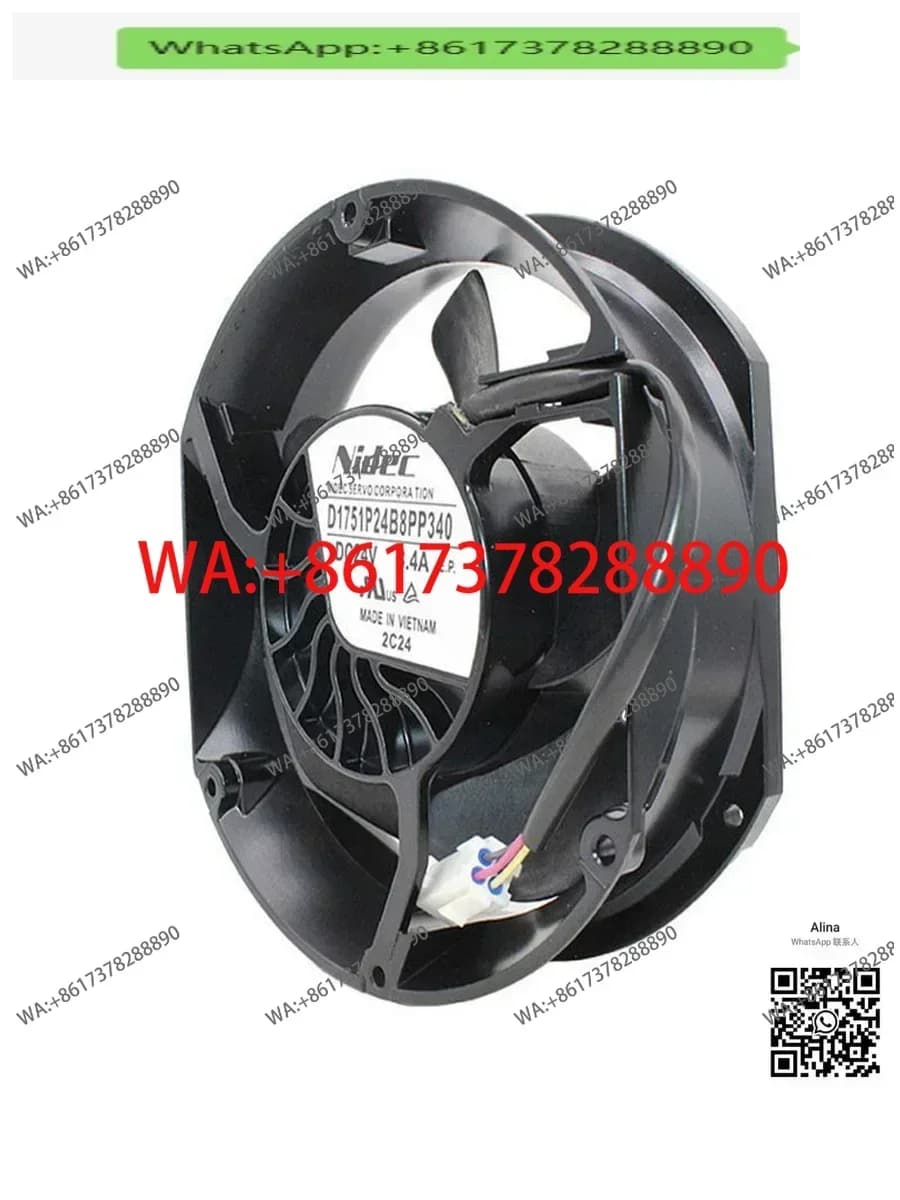 Ventilatore inverter originale nuovo di zecca D1751P24B8PP340 D1751U24B8CP371 D1751P24B8PP338 D1751U24B8PP363 D1751U24B8PP366