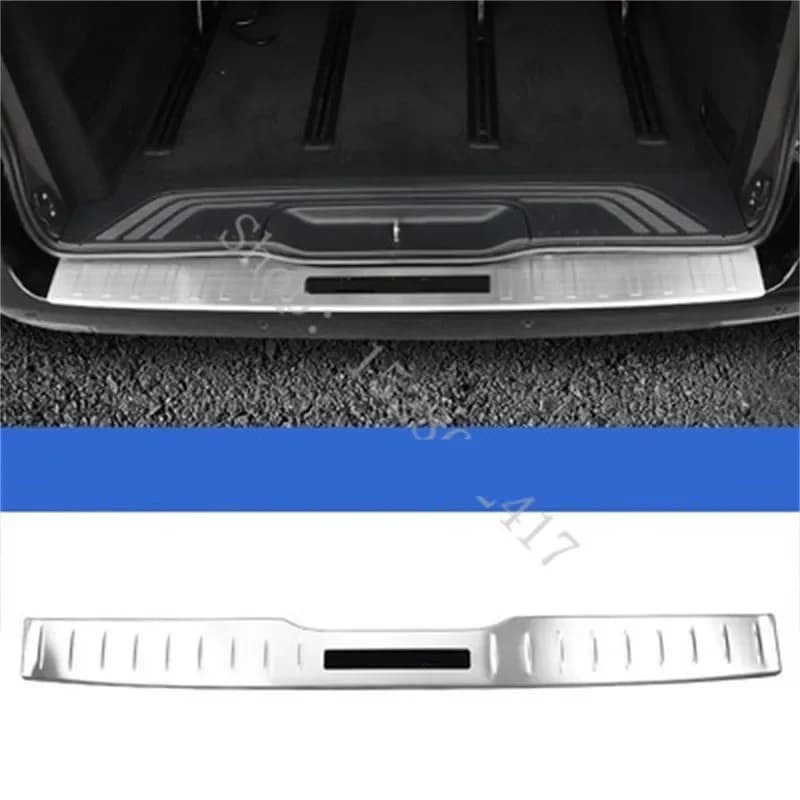 2016-2022 protezione paraurti porta posteriore davanzale piastra/tronco battistrada Trim per Mercedes-Benz classe V Vito W447 accessori auto