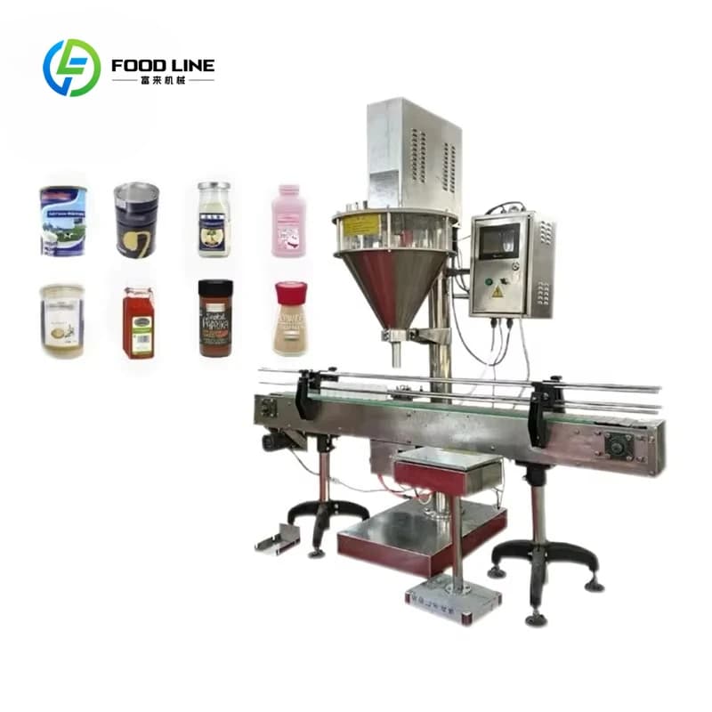 Customized Semi-Automatic Filling Machine for Corn Flour 100-1000g, Powder Proteins and Seasonings