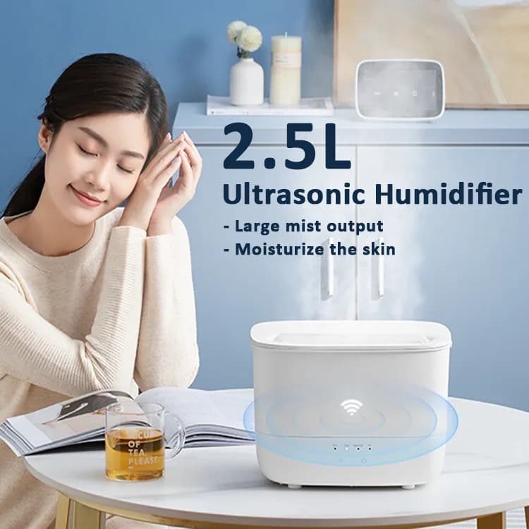 MERCA Camera da letto Silenzioso Umidificatore per bambini Bambini Neonati Adulti Mamma e ufficio Umidificatori ad ultrasuoni con nebbia fredda