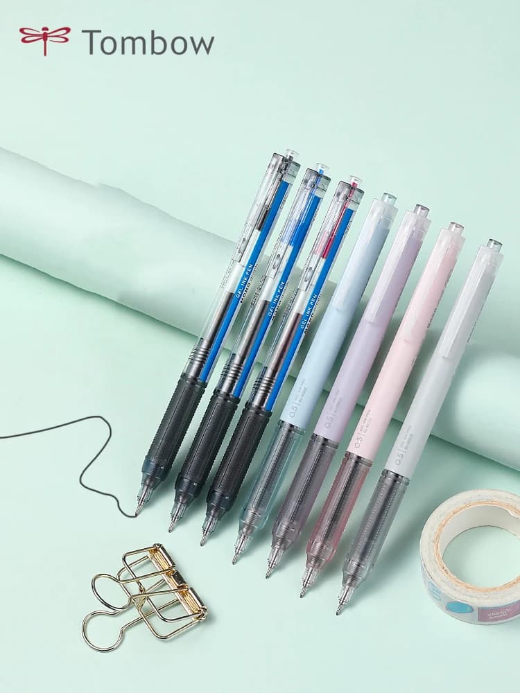 New Japan Tombow Mono Graph penna neutra ad asciugatura rapida 0.5mm/0.38mm nero rosso blu forniture per studenti