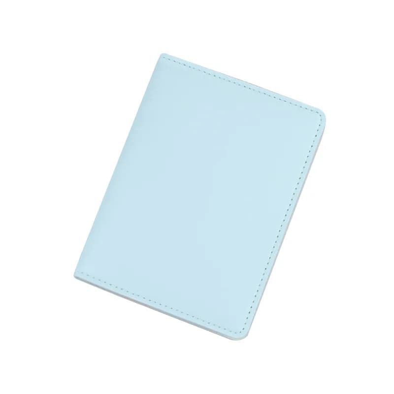Custodia in pelle 14.2*10.6*1CM Porta carte da viaggio Porta carte Design elegante Design unisex per proteggere passaporti e carte aziendali