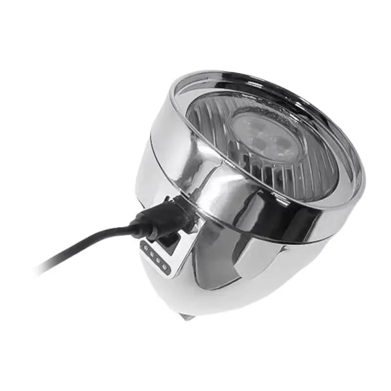 CGDS-Retro Mountain Bike Headlight Type-C Rechargeable Classic Bicycle Front Light 3 LED Road Bike Headlamp Cycling Accessories