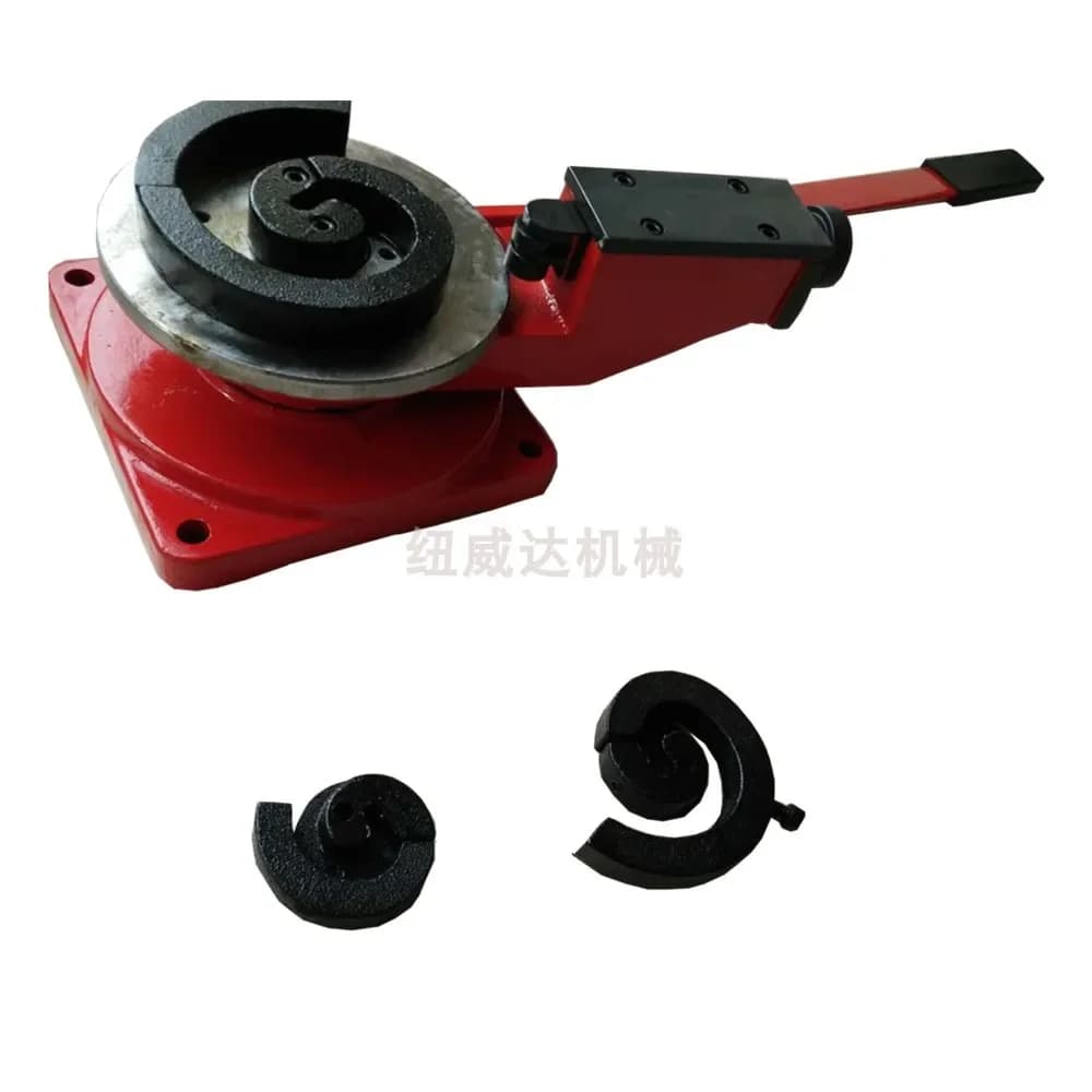 Supply of manual bending machines, wrought iron equipment, metal type C curling machine