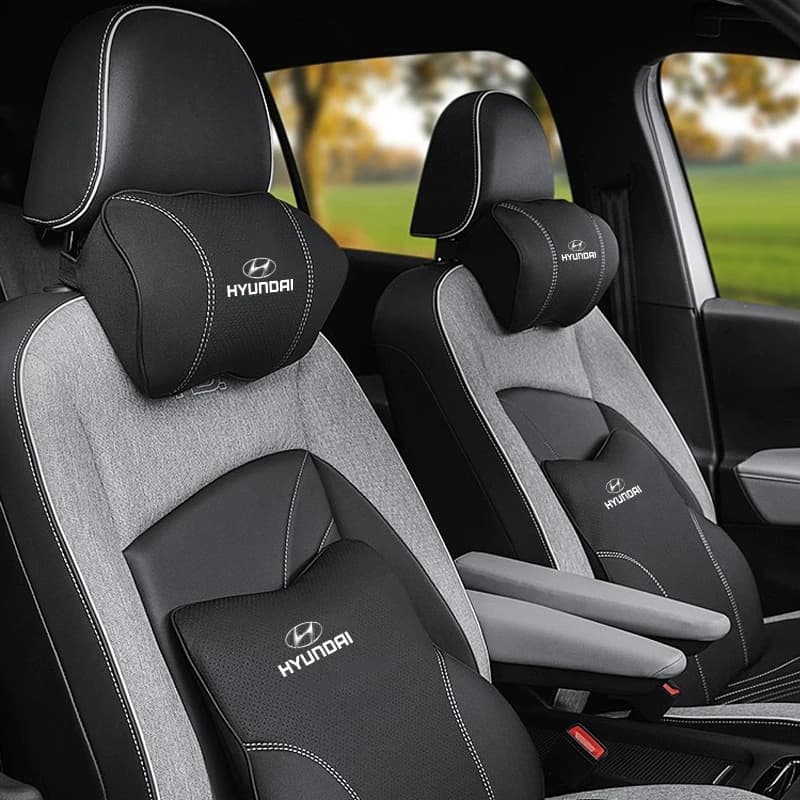 Cuscino di protezione lombare per poggiatesta/cuscino per il collo in memory foam per Hyundai Elantra Tucson Genesis Avante Grandeur Sonata Casper