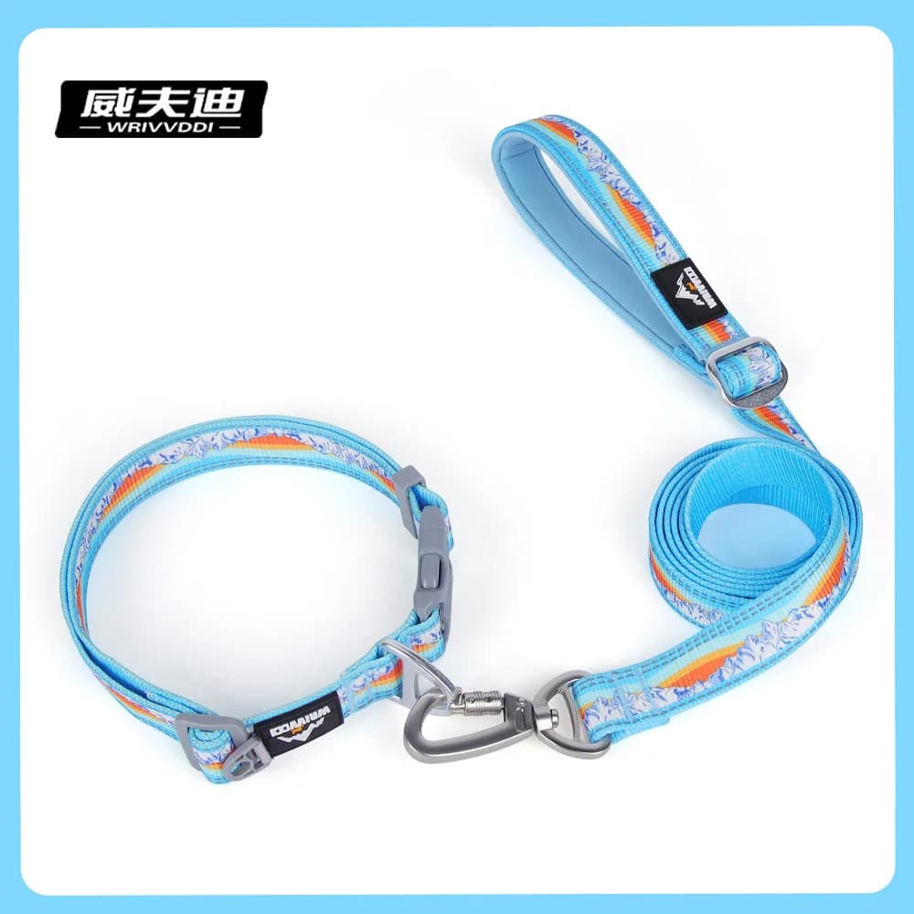 Prodotti per animali Nuovo guinzaglio per cani Il comodo non restringe il collo Collare per animali Guinzaglio riflettente Collare per cani