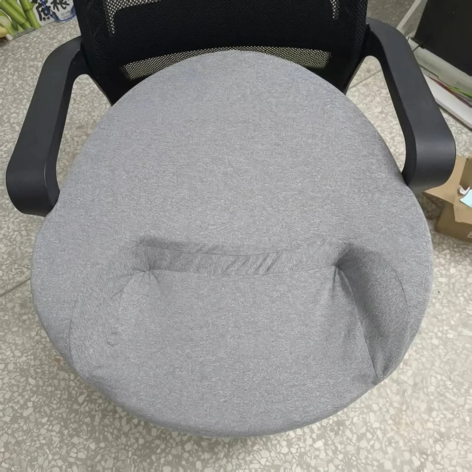 Ergonomic Meditation Cushion Soft Memory Foam Floor Pillow Plush Cushion for Cross Legged Sitting at Home