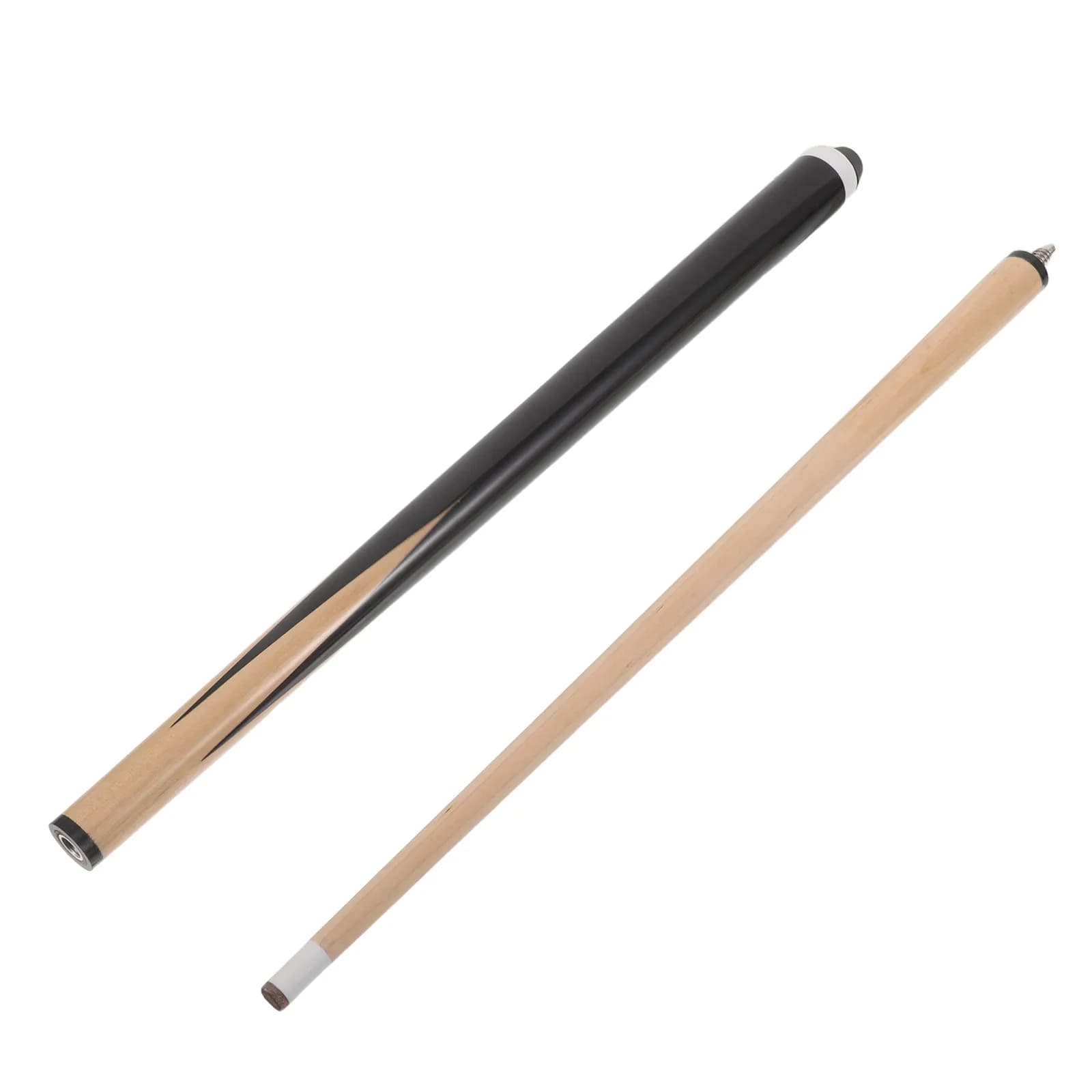 Stecca da Biliardo per Bambini, Corta 92Cm, in Legno, Smontabile, Leggera e Portatile per Casa, Bar e Principianti