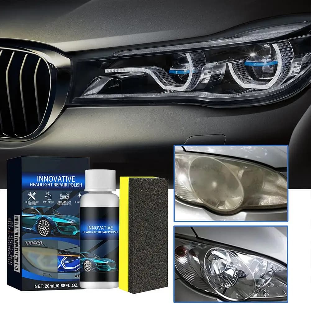 Auto Faro di Riparazione Soluzione di Rivestimento Kit di Riparazione Ossidazione Lavaggio Liquido Lucidatura Auto Anti-graffio Rivestimento retrovisore Headligh T3P7
