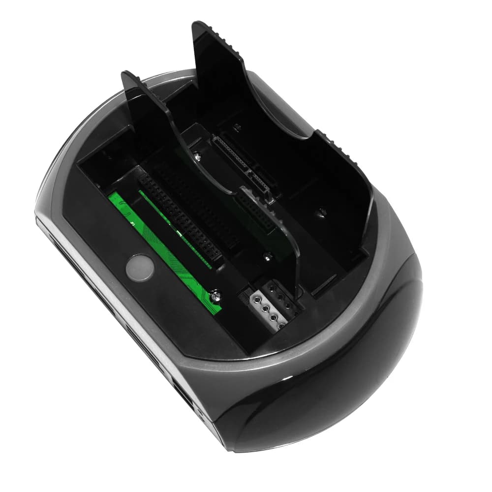 Docking station per HDD tutto in uno con slot per lettore di schede multiple per custodia HDD Docking station per disco rigido SATA/IDE da 2,5/3,5 pollici