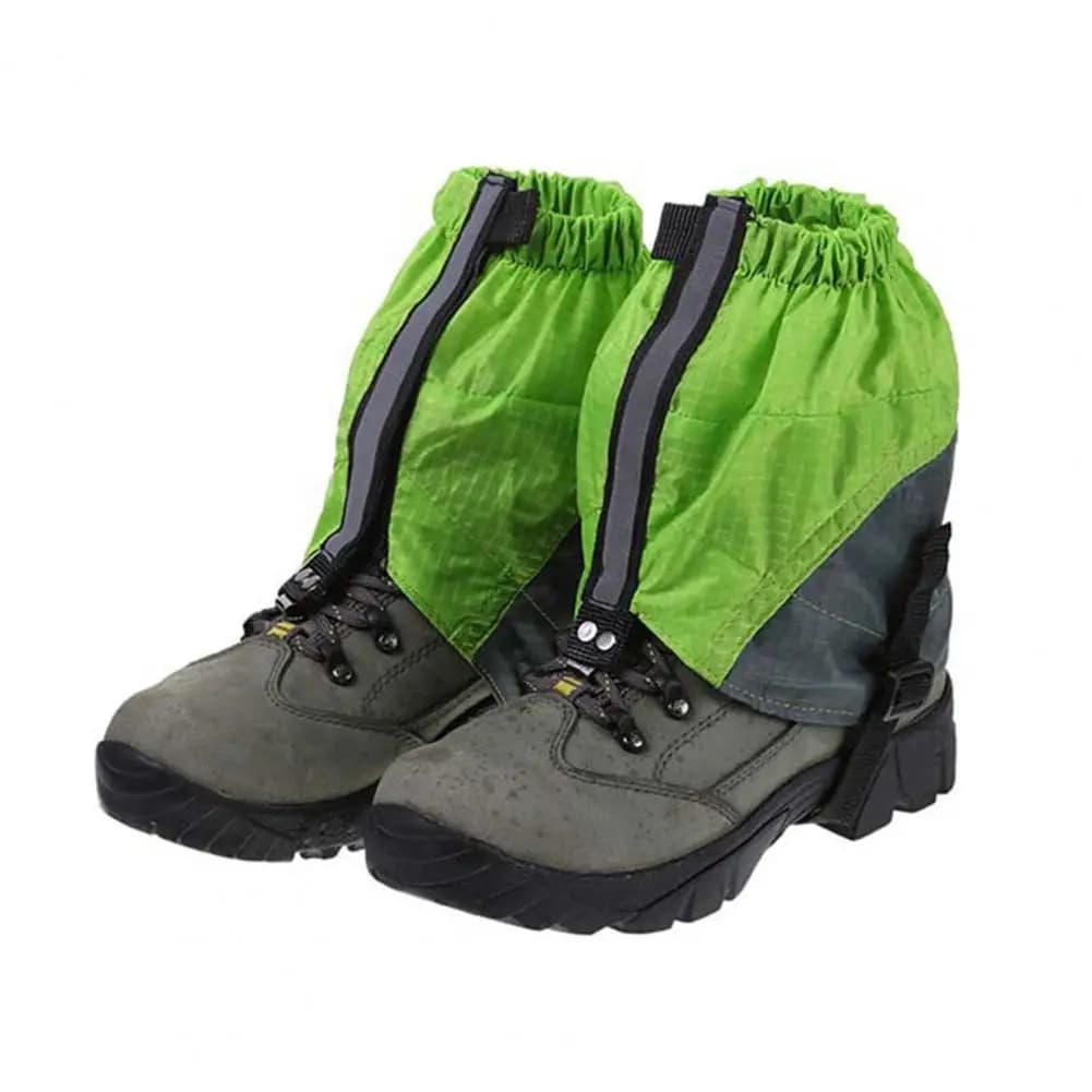 1 paio di ghette per gambe con striscia riflettente Ghetta elastica per gambe per esterni Escursionismo Arrampicata Caccia Protezione per serpenti Ghetta per scarpe da neve