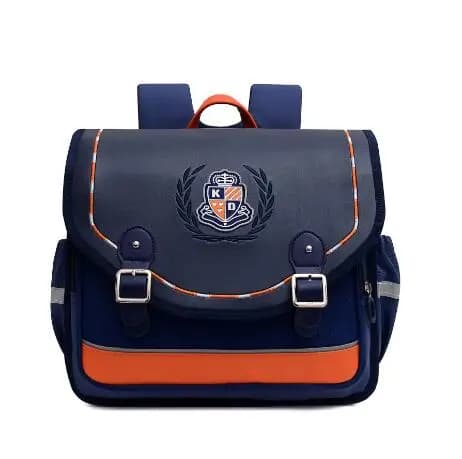 Zaini scolastici da 13 pollici per ragazze Borsa da scuola per ragazzi Zaino in pelle PU stile giapponese per bambini Borsa da scuola da 13 pollici
