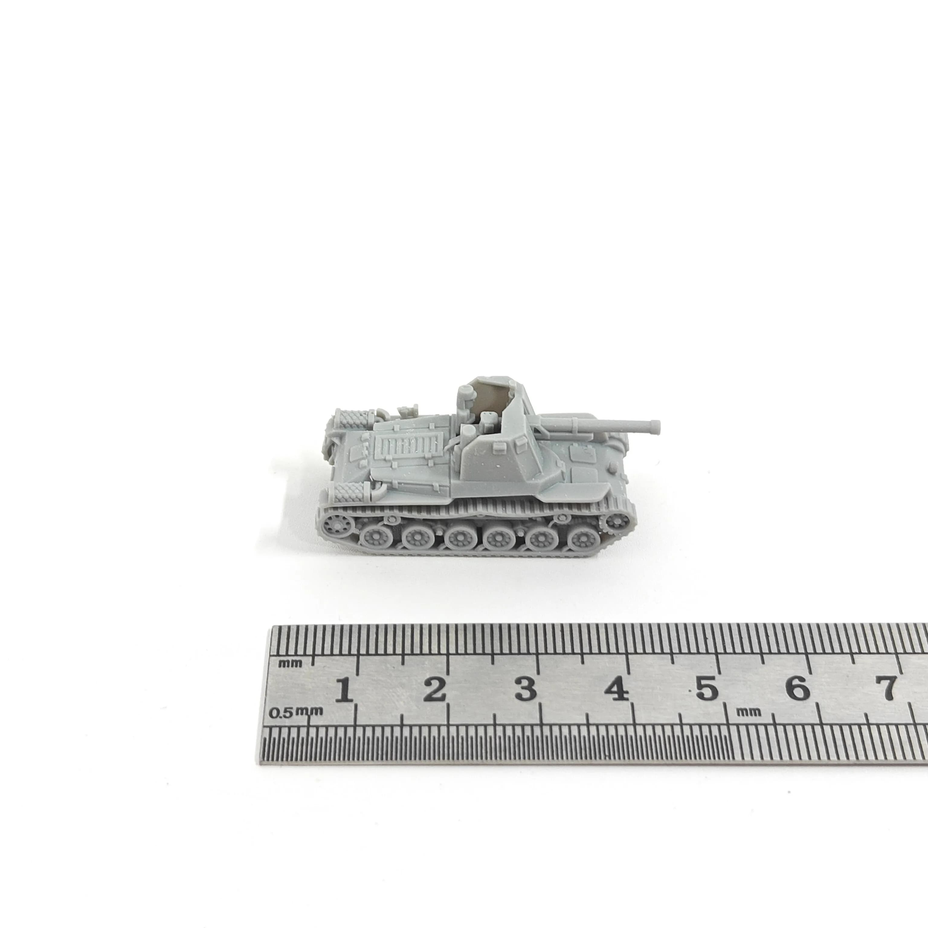 Kit modello pistola serbatoio Ho-Ni SPG scala 1/144 tipo 1