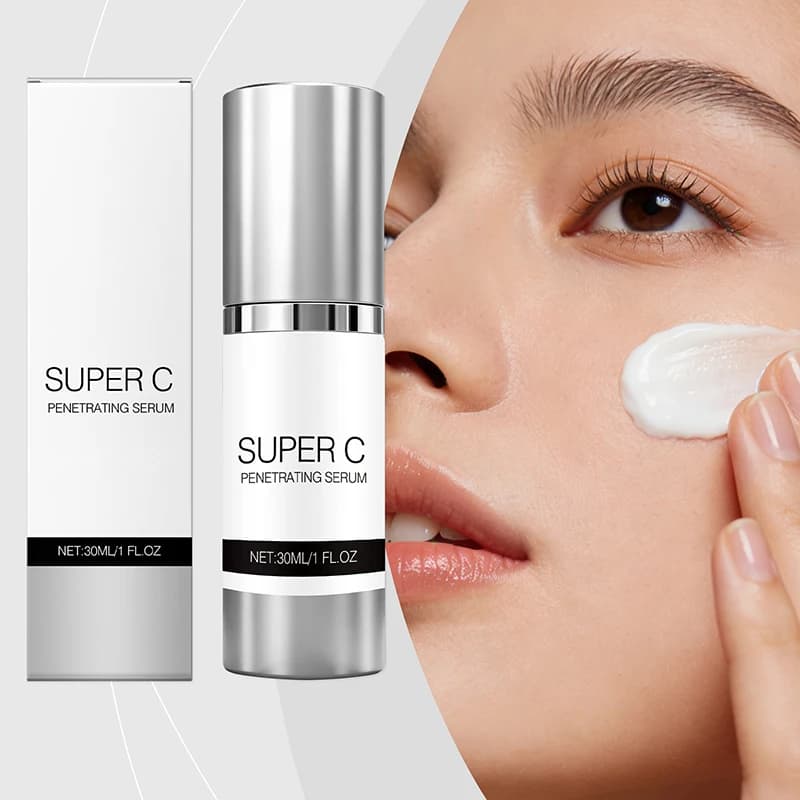 Moisturizing Vitamin C Facial Serum Gentle Nourishing Hydrating Face Essence Soft Smooth Comfortable Daily Skin Care Brightening