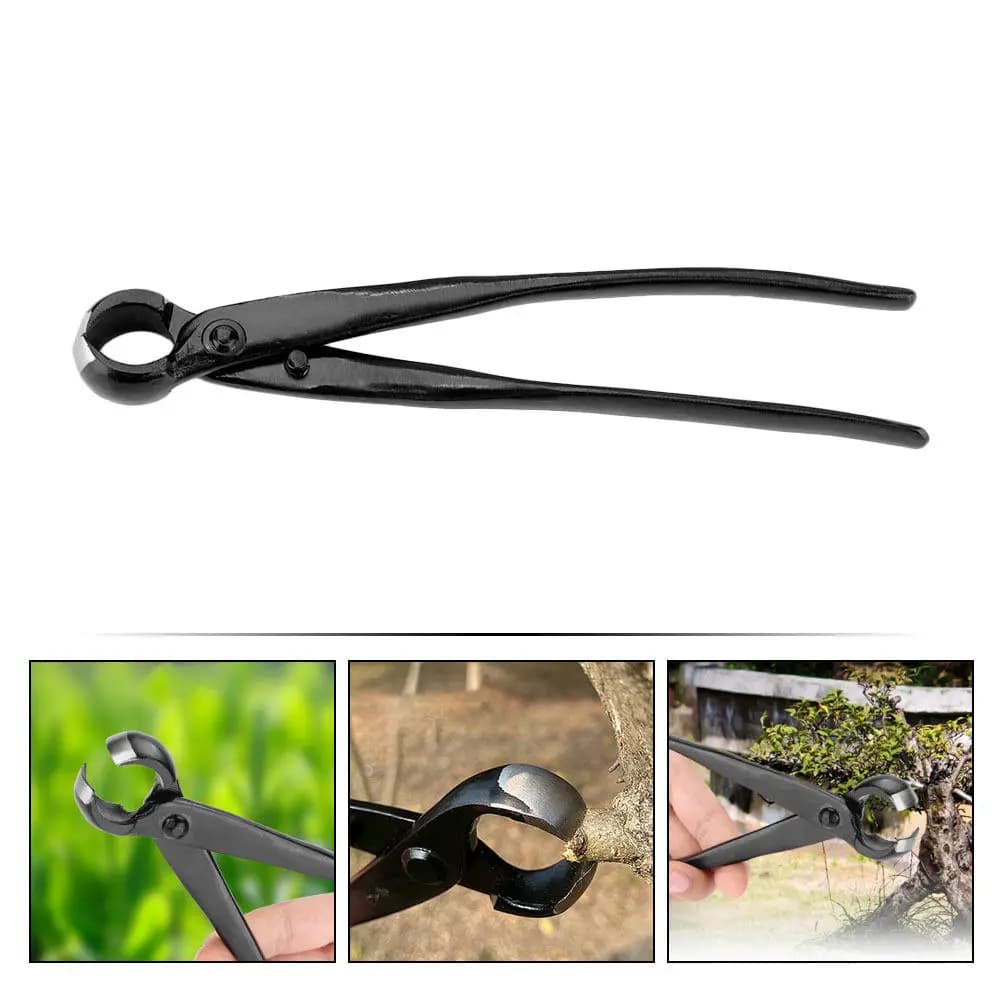 Forbici da Potatura Professionali con Lame Circolari Concave per Rami e Nodi, Manico Ergonomico Sicuro per Bonsai, Arbusti e Siepi