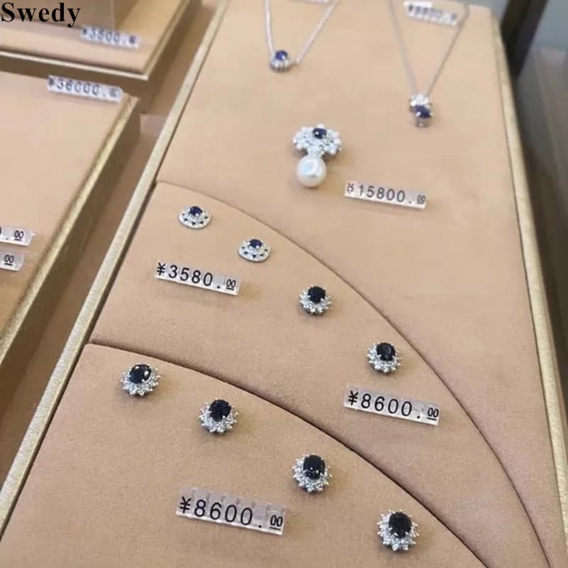 10 strisce 3x5mm Mini numero regolabile Gioielli Prezzo Cubo Tag Porta etichette Piccola lettera digitale Dollaro Euro Etichette prezzo