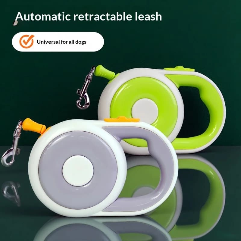 5 meters anti-smoking dog steering Wheel for retractable dogs with a button Anti-traction dogs without grovigli for medium sized dogs