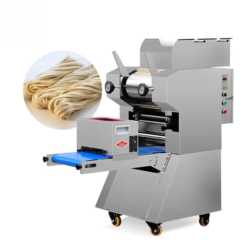 Customized Stainless Steel Automatic Fresh Noodle Making Machine Electric Commercial Pasta Processing Equipment
