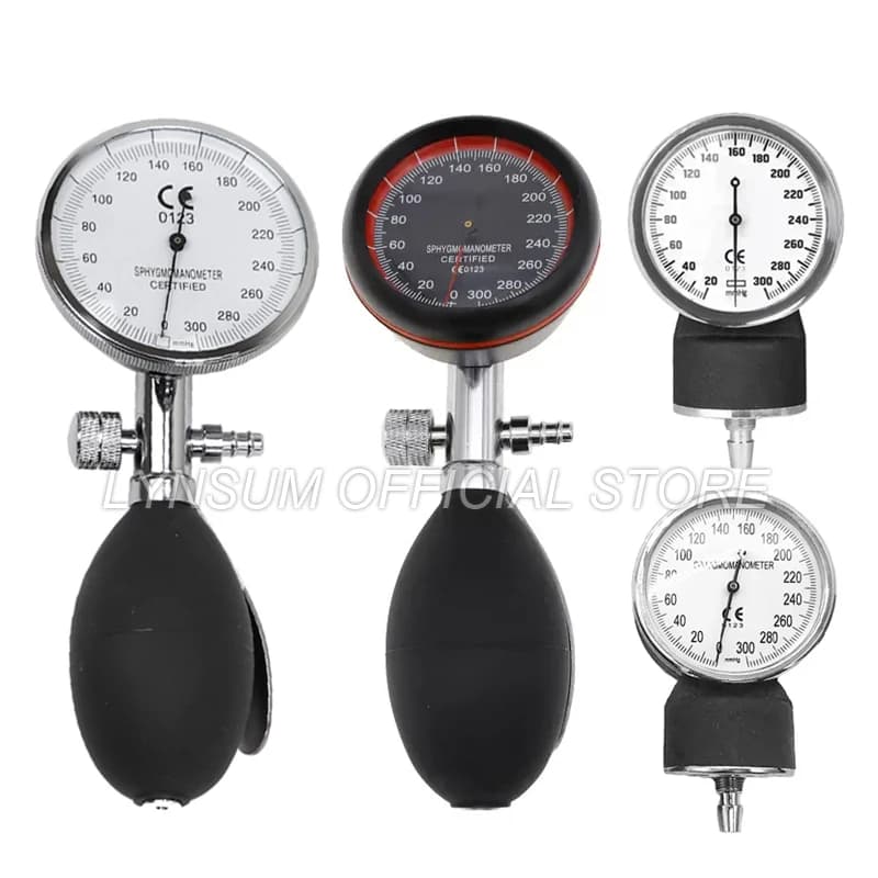 Medical Blood Pressure Monitor Gauge Dial Meter Inflation Ball Replacement Accessory for BP Cuff Arm Aneroid Sphygmomanometer B2