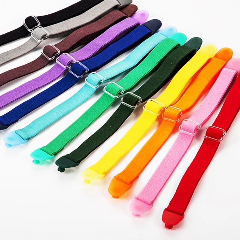 Catena per occhiali antiscivolo per bambini supporto per cordino elastico regolabile cinturino per cordino sportivo corda per occhiali da vista per bambini prolunga per maschera facciale in corda