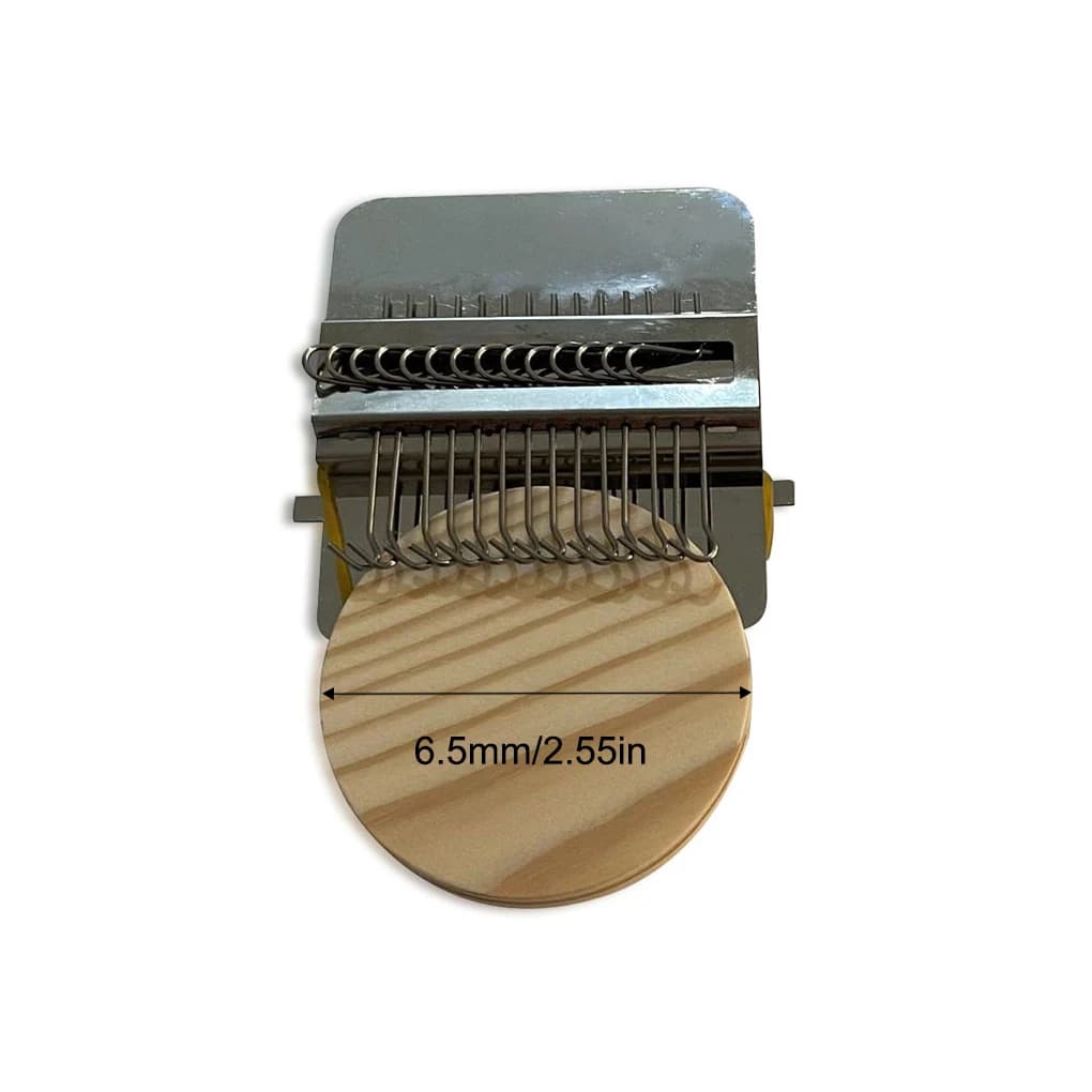Mending Loom Kit Adults DIY Craft Clothes Pants Socks Mending Weaving Machine Portable Handicraft Tool, 14 Needles