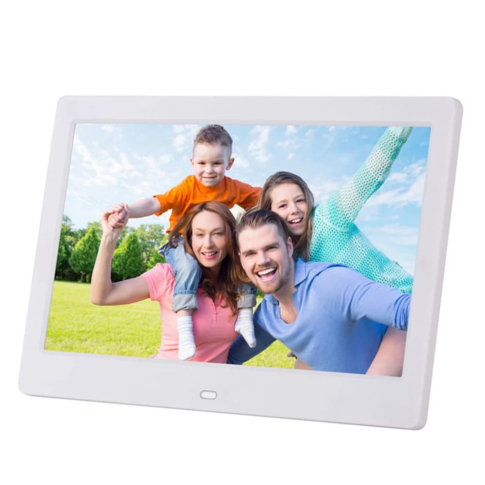 10 Inch Screen LED Electronic Photo Album Wide Size LCD Digital Photo Frame Advertising Player Dropshipping Wholesale Hot