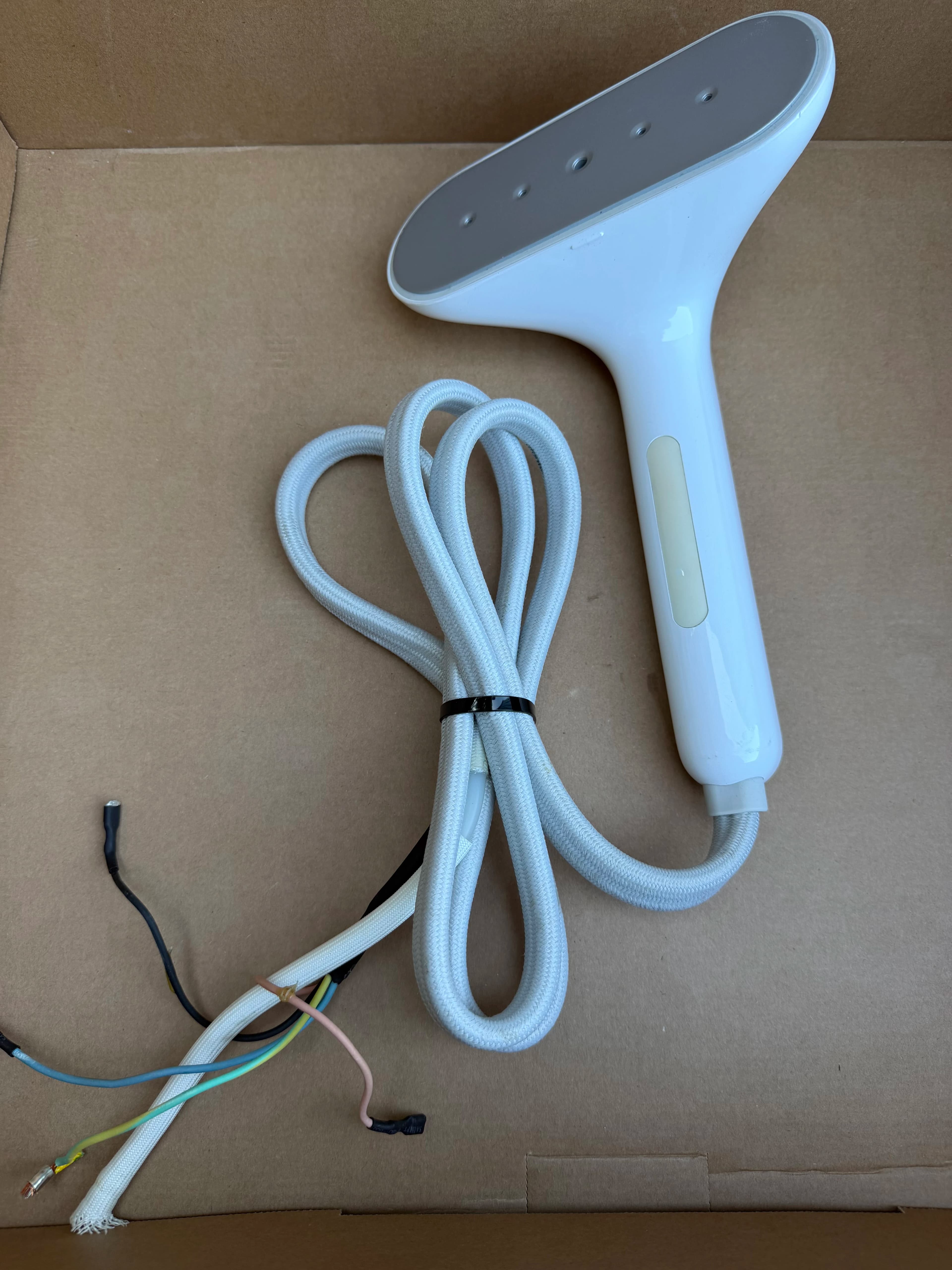 Used Salvage ZYGTJ01KL Steam Iron Booster PCB Board Heating Element Water Pump Motor Key Panel, Pulled OEM Repair Parts