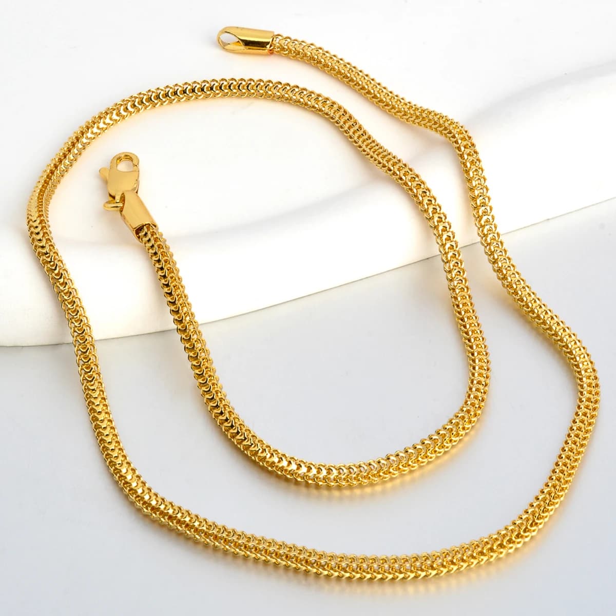 ZEADear Gioielli Scatola di moda Collana a catena Uomo Donna 3 mm di larghezza Collana a catena casual di base Accessori Regalo di gioielli minimalista