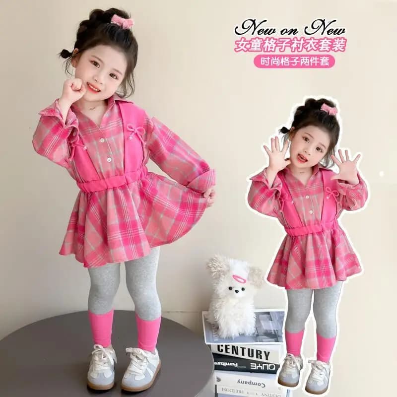 Kawaii Casual Coat Set Moda 2 pezzi Abbigliamento per bambini Ragazza Adolescente Vestiti Junior Ragazzi Ragazze Imbottito Bambini Kpop Demon Hunter