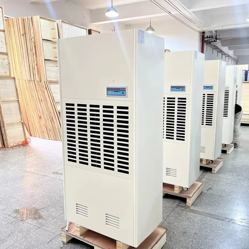 Deumidificatore Industriale per Serre da 240 Litri con Controllo Automatico e Ruote Portatili