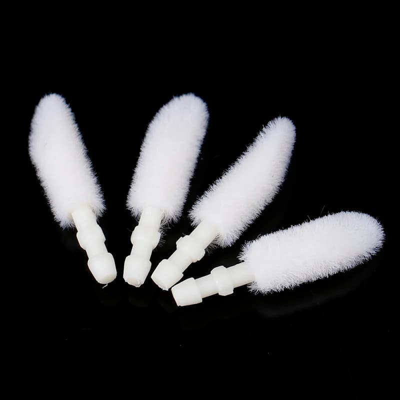 1000PC Disposable Lip Brush Cotton Head for Lipstick Stick Mascara Applyer Lipsticks Set Cosmetic Makeup Tools